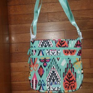 Vera Bradley Factory Style Triple Zip Hipster